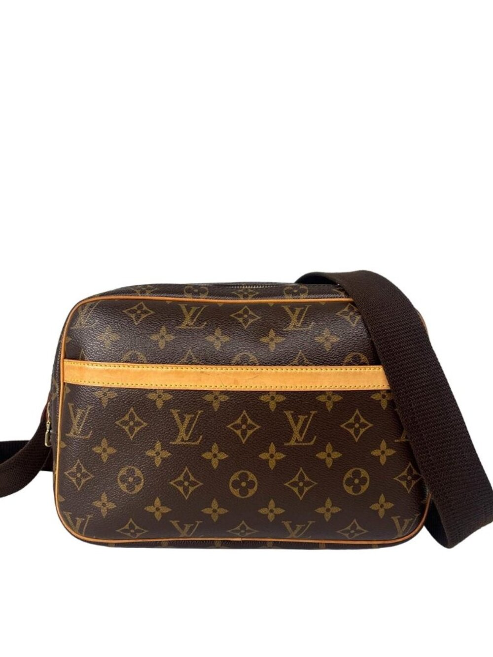 Louis Vuitton Super Monogram Reporter PM Shoulder Bag